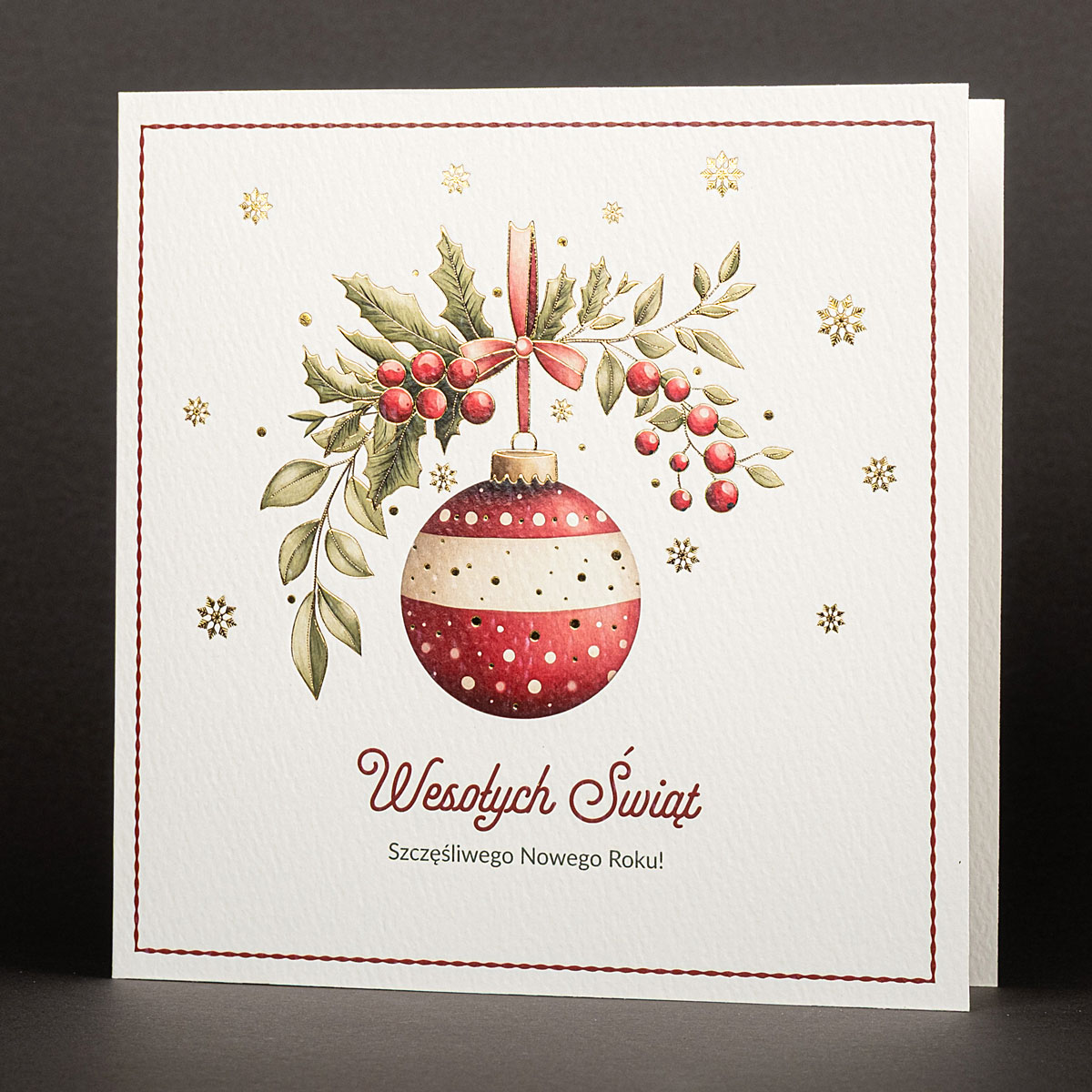 Kartki świąteczne biznesowe BN-0118